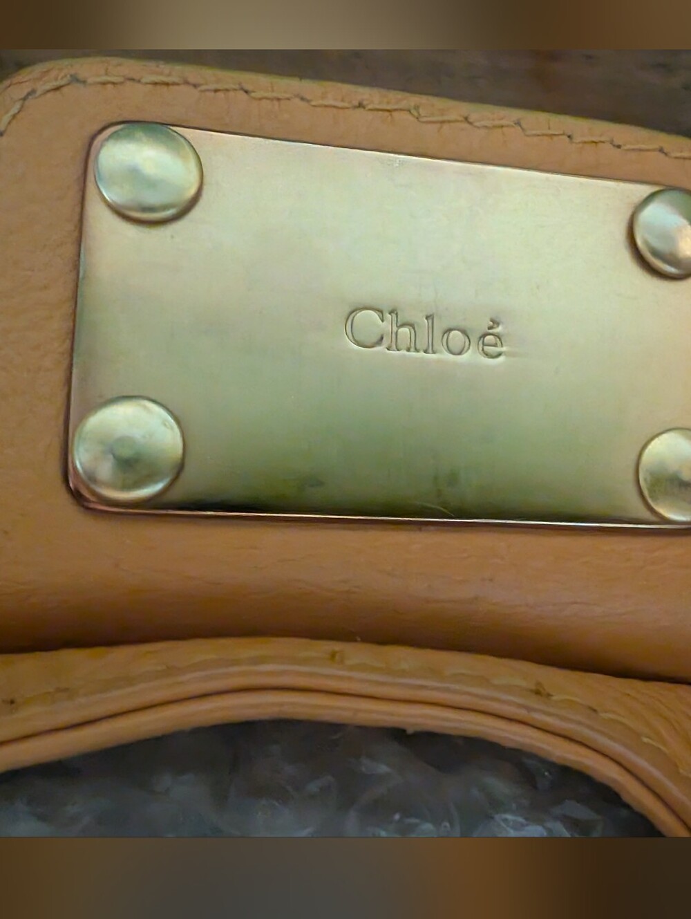 Y2K Chloé Paddington Shoulder Bag - Tan/ NO LOCK - Picture 15 of 16